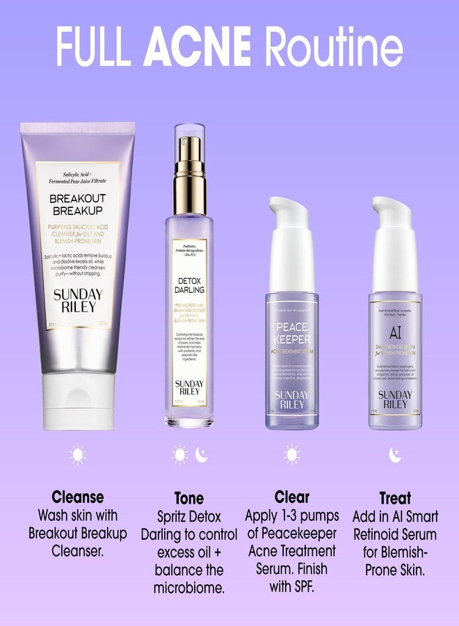 Sunday Riley Breakout Breakup Salicylic Acid Cleanser for Blemish-Prone Skin - Image 4